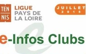 L'e-info clubs des Pays de la Loire de juillet