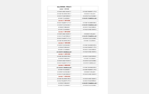 Calendrier champ. hiver messieurs 2024/2025