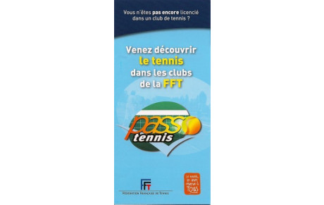 Le PASS TENNIS pour  cet été