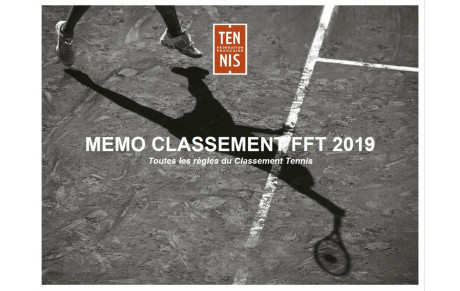Memo Classement FFT 2019
