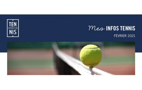 Infos Tennis février 2021