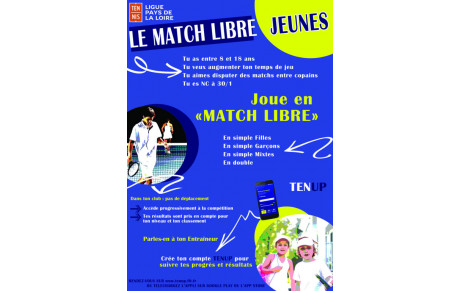 Matchs libres pour les jeunes