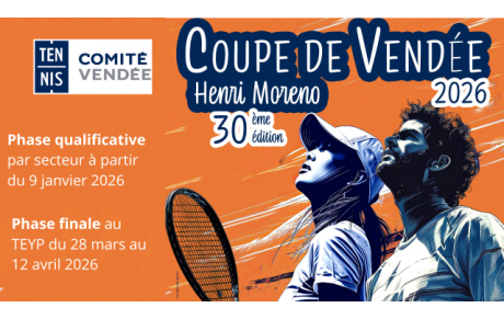 Coupe de Vendée Henjri Moreno 2026