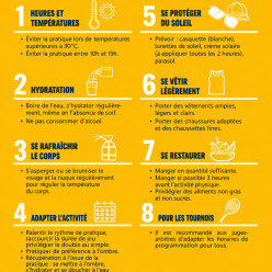 Recommandations en période de canicule